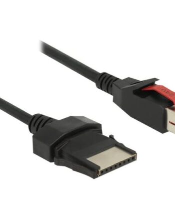 Delock Forstærket Usb Kabel Usb Pluspower  24    Til  -pins  1x8  Poweredusb Remote Side