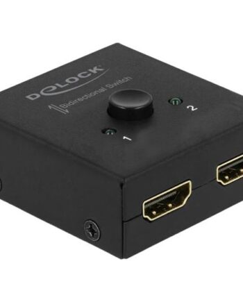 Delock Hdmi     Bidirectional 4k 60 Hz Compact Retail Box Video- Audioswitch   Porte