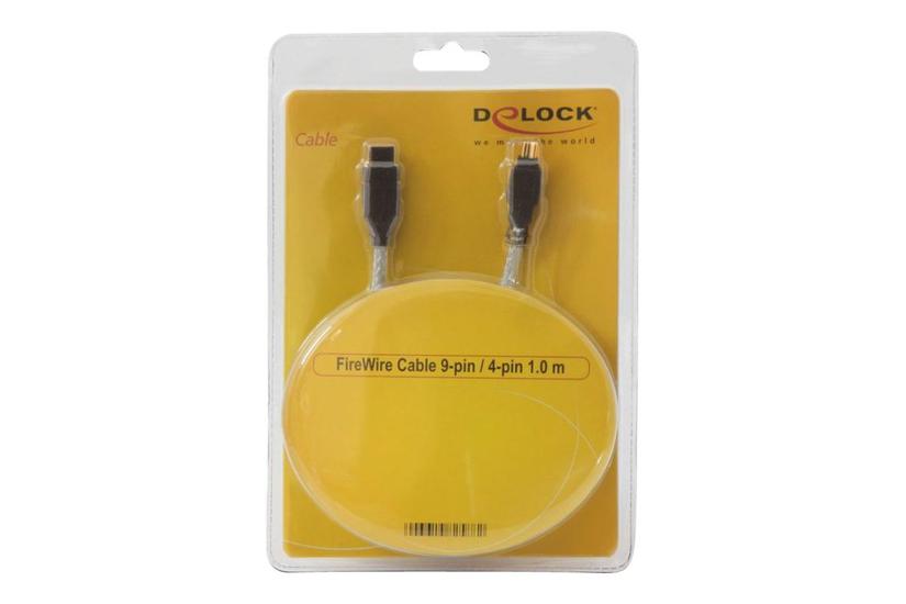 Delock Ieee 1394 Kabel Firewire 800 Til -pin Firewire