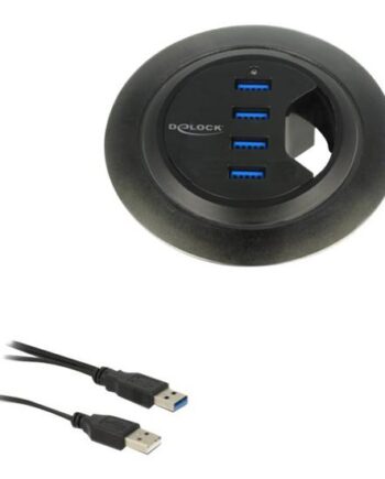 Delock In-desk Hub Hub   Porte
