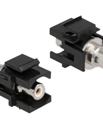 Delock Keystone Module Rca Female   Rca Female Modulært Indsætning  Kobling