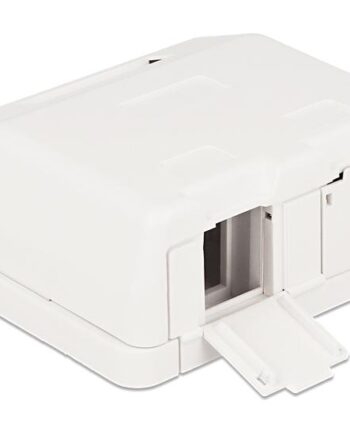 Delock Keystone Surface Mounted Box Hus Med Modulær Indsats