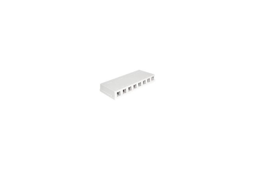 Delock Keystone Surface Mounted Box Hus Med Modulær Indsats