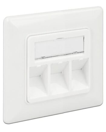 Delock Keystone Wall Outlet Stik Til Montering På Overflade