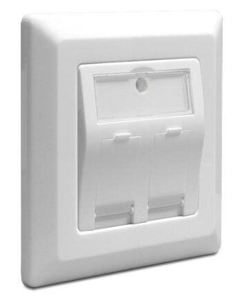 Delock Keystone Wall Outlet Stik Til Montering På Overflade