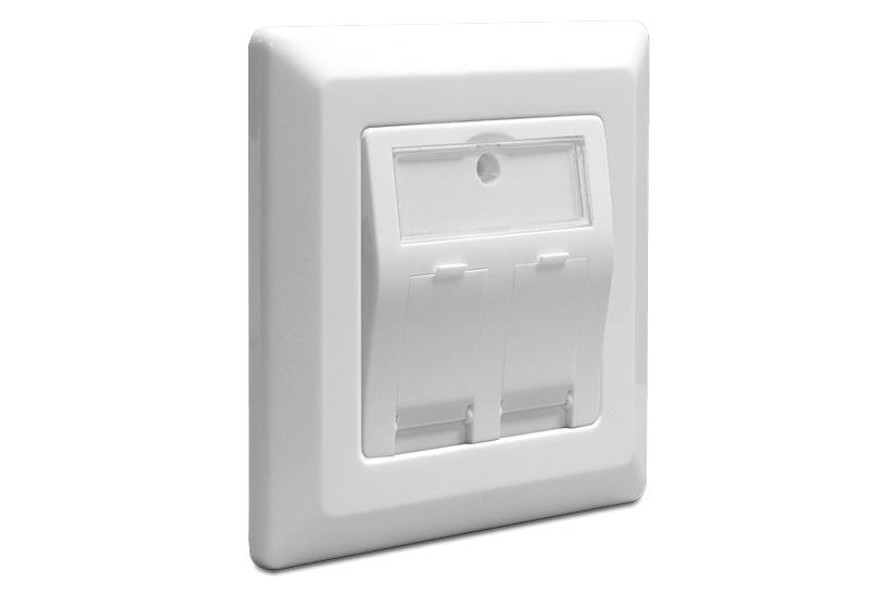 Delock Keystone Wall Outlet Stik Til Montering På Overflade