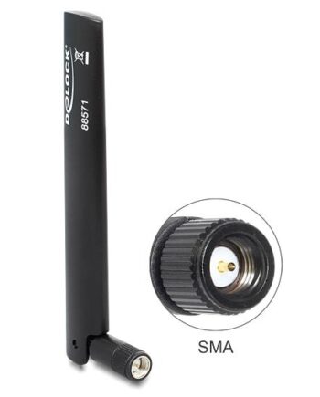 Delock Lte Sma Antenna With Flexible Joint Mobil Modem Antenne