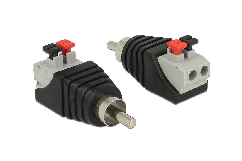 Delock Lyd Adapter Pins Terminalblok Han Til Rca Han