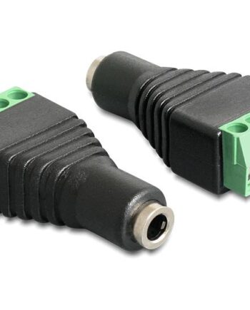 Delock Lyd Adapter  -pin Terminalblok Hun Til Mini-phone Stereo     Mm Hun