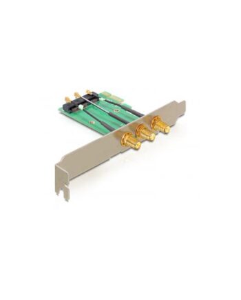 Delock Mini Pci Express   Pci Express X1     Rp-sma Ports Udvidelseskort