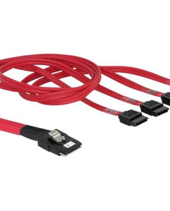 Delock Mini Sas 36pin -  4x Sata 7pin   50m