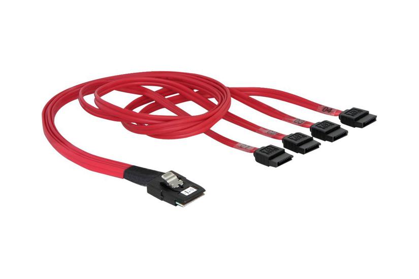 Delock Mini Sas 36pin - 4x Sata 7pin 50m