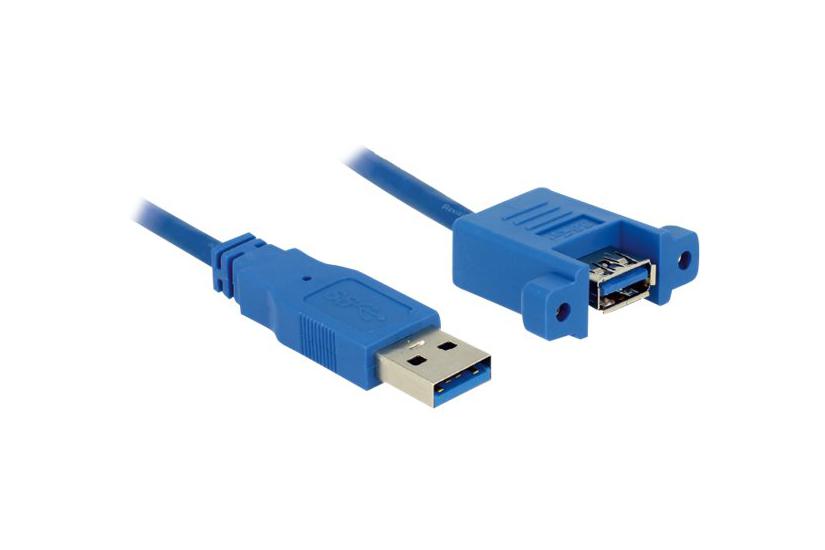 Delock Panel-mount Usb-kabel Usb Type Til Usb Type
