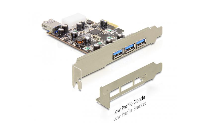 Delock Pci Express Card Extern Intern Usb Usb-adapter Pcie Porte