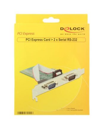 Delock Pci Express Card       Serial Rs-232 Seriel Adapter Pcie     Rs-232