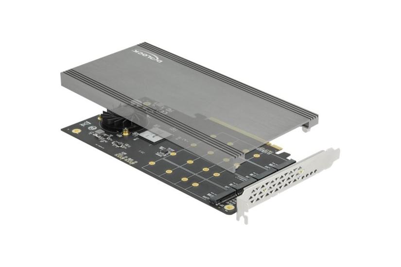 Delock Pci Express X16 Card To Internal Nvme Key Interfaceadapter Nvme Card Pcie X16