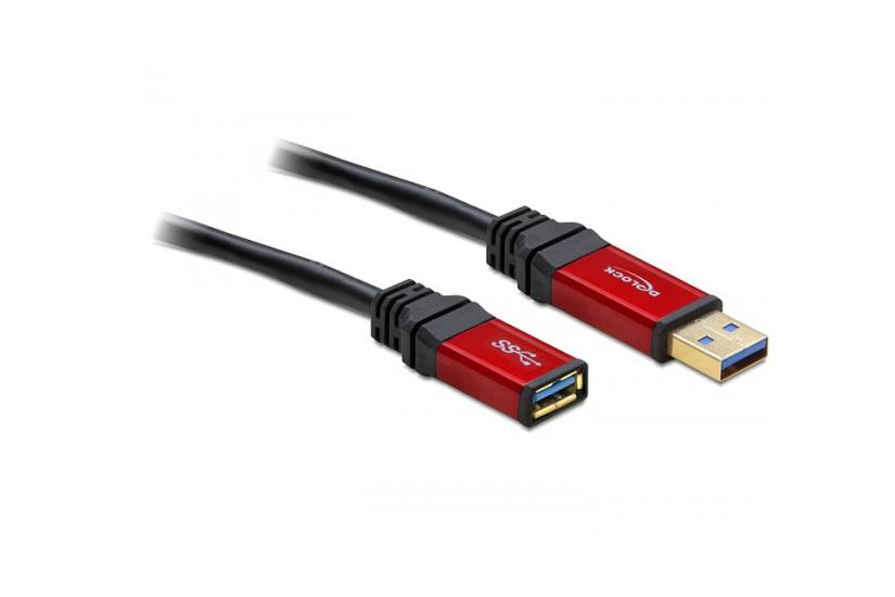Delock Premium Usb Forlængerkabel Usb Type Til Usb Type