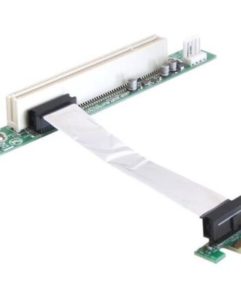 Delock Riser Card Pci Express X1   Pci 32bit     With Flexible Cable Udvidelseskort