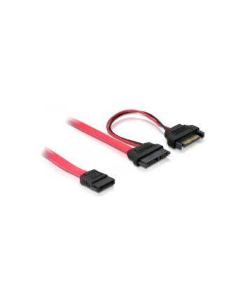 Delock Sata Slimline All-in-one Cable Sata-kabel 50 Cm