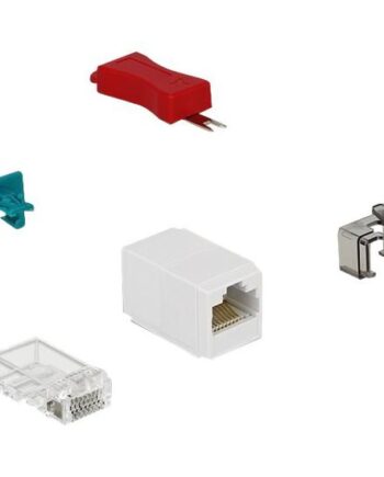 Delock Secure Clip Starter Set Lan-kabeksikkerhedslåsesæt