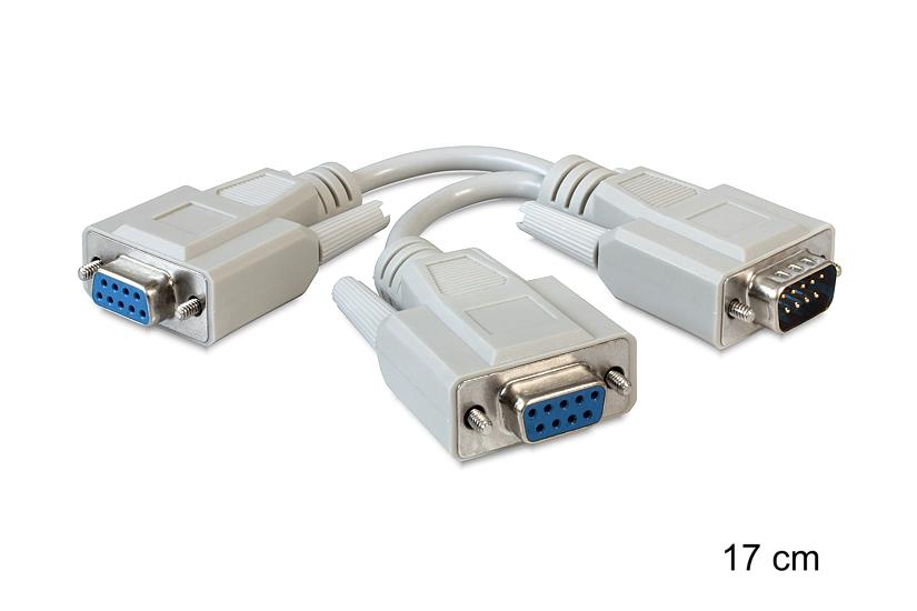 Delock Seriel Adapter Db- Til Db- 17 Cm