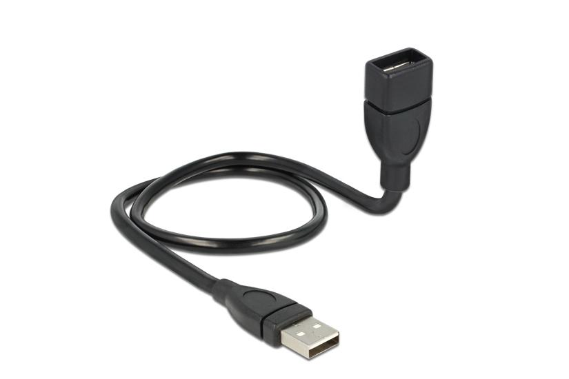 Delock Shapecable Usb Forlængerkabel Usb Til Usb 50 Cm