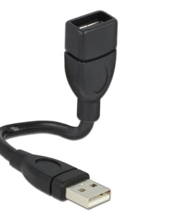 Delock Shapecable Usb Forlængerkabel Usb Til Usb 15 Cm