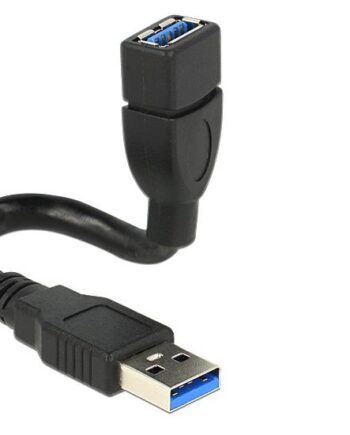 Delock Shapecable Usb Forlængerkabel Usb Type   Til Usb Type   15 Cm