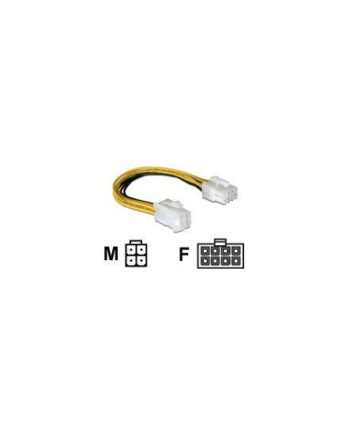 Delock Stikadapter  -pin Atx12v Til   Pin Eps12   15 Cm