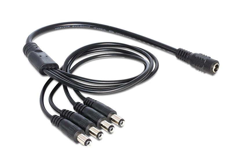 Delock Strøm-splitter Dc Jackstik Mm Til Dc Jackstik Mm 50 Cm