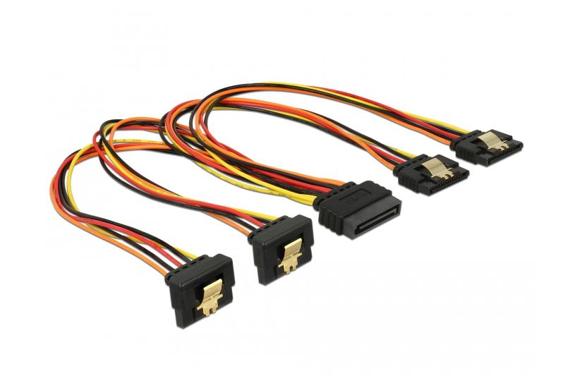 Delock Strøm-splitter Sata Strøm Til Sata Strøm 30 Cm