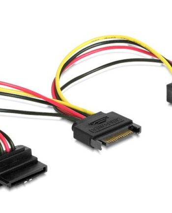 Delock Strøm-splitter Sata Strøm Til Sata Strøm 15 Cm