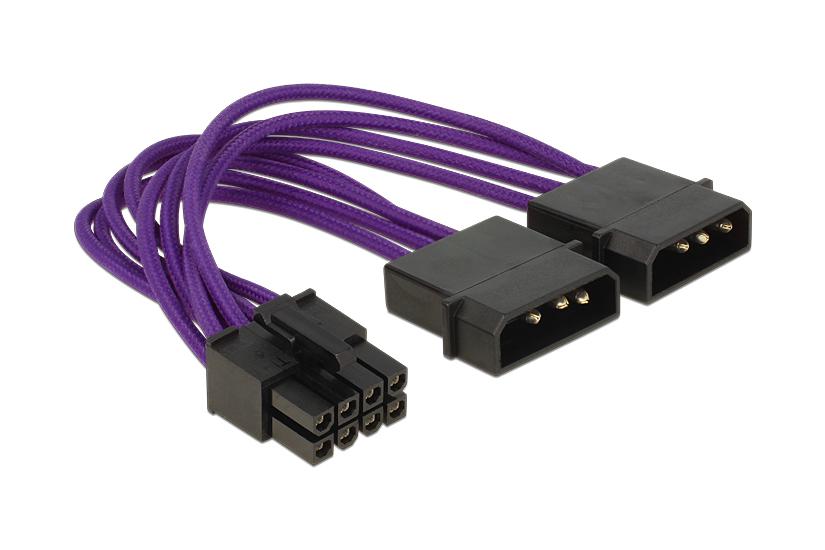 Delock Strømforsyningsadapter -pin Intern Strøm Til Pin Eps12 15 Cm