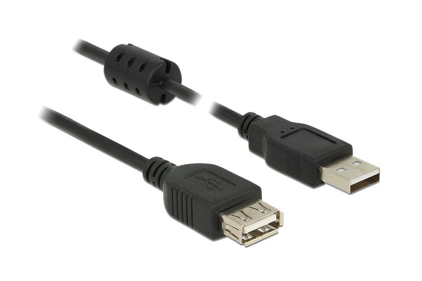 Delock Usb Forlængerkabel Usb Til Usb 50 Cm