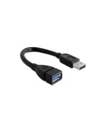Delock Usb Forlængerkabel Usb Type   Til Usb Type   15 Cm