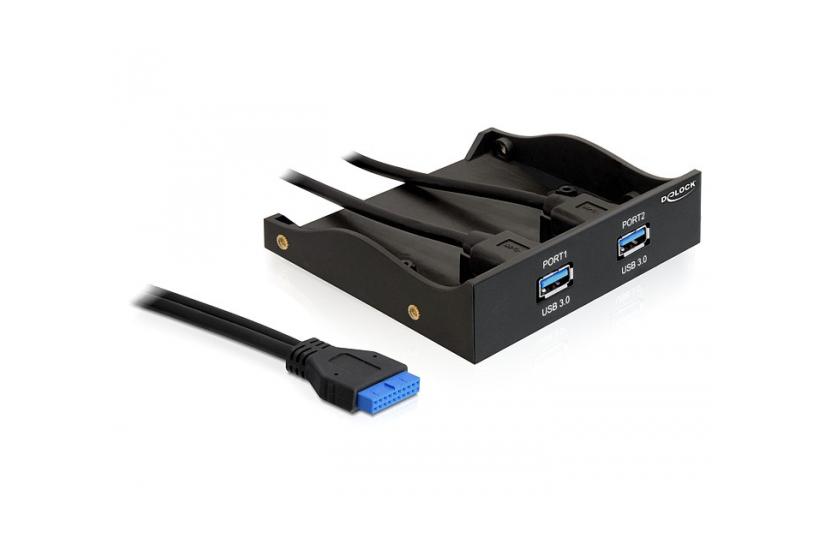 Delock Usb Front Panel -port Lagrings Bay Port Panel