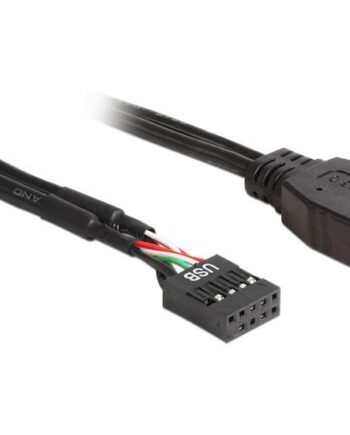 Delock Usb Intern Adapter   Pins Usb Samlekasse Til 19 Pin Usb     Samlekasse 45 Cm