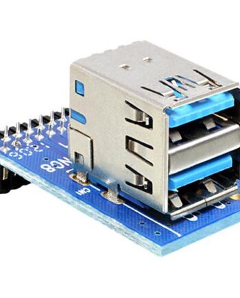 Delock Usb     Pin Header Usb Intern Til Ekstern Adapter 19 Pin Usb     Samlekasse Til Usb Type