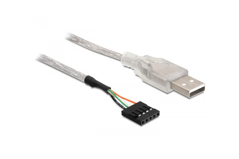 Delock Usb Pinheader Usb-kabel Usb Til -pin Intern 70 Cm