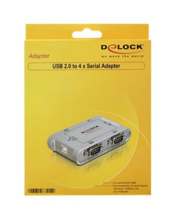 Delock Usb     To   Port Serial Hub Seriel Adapter Usb     Rs-232