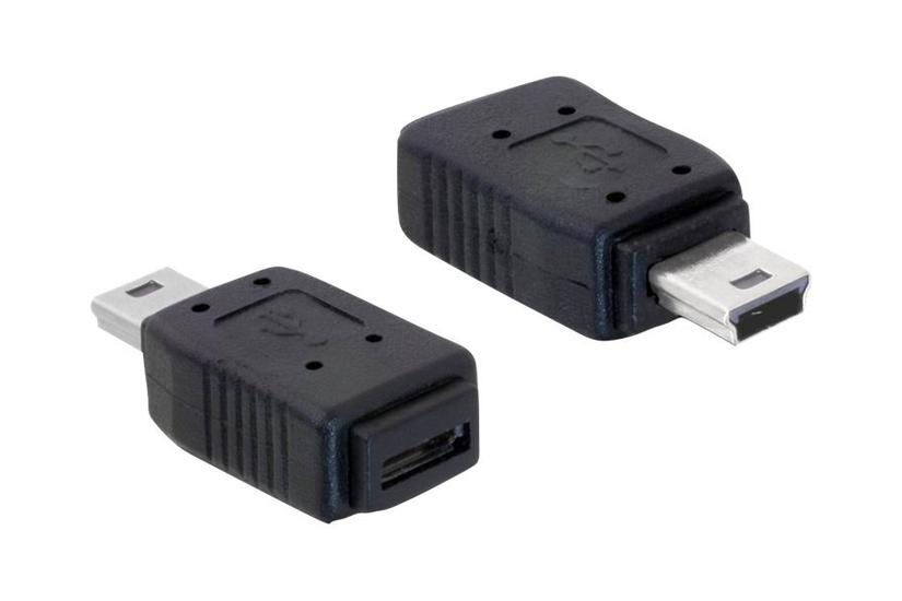 Delock Usb-adapter Mini-usb Type Til Micro-usb Type