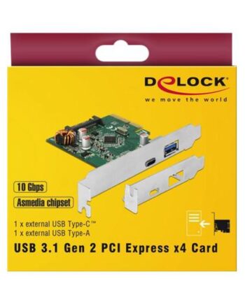 Delock Usb-adapter Pcie     X4 Usb-      Gen         Usb     Gen