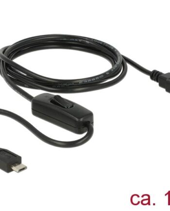 Delock Usb-kabel Micro-usb Type    Kun Strøm  Til Usb  Kun Strøm
