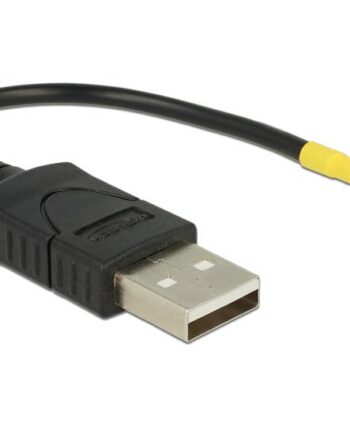 Delock Usb-kabel Usb Til Hardwire  -ledning 10 Cm