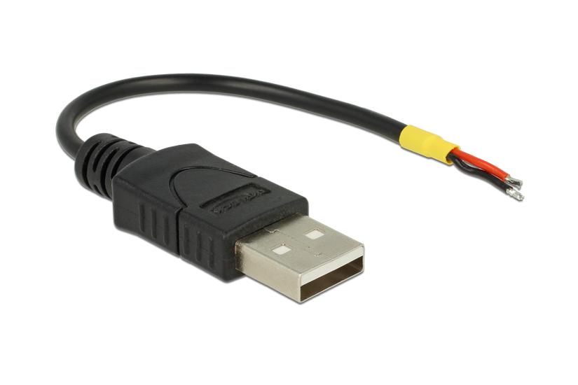 Delock Usb-kabel Usb Til Hardwire -ledning 10 Cm