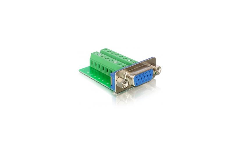 Delock Vga-adapter Hd-15 Vga Hun