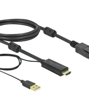 Delock Video Audiokabel Displayport   Hdmi