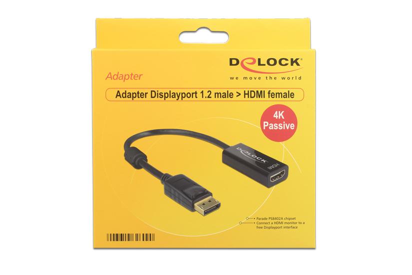 Delock Videoadapter Displayport Hdmi 20 Cm