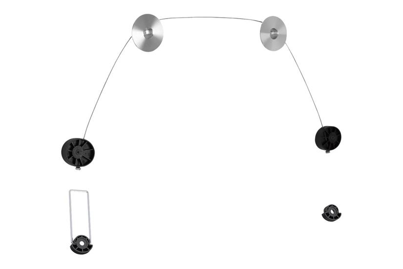 Deltaco Arm-1104 Beslag Ultra Slim Fixed For Tv Monitor Blank Grå