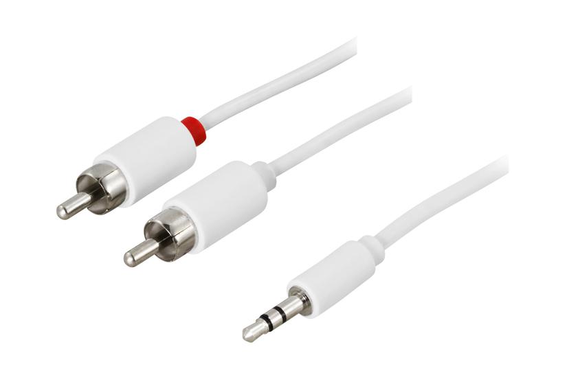 Deltaco Audiokabel 10